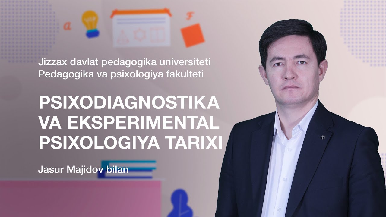 Ped. va psixologiya fakulteti Jasur Majidov. Mavzu: Psixodiagnostika va eksperimental psixologiya.