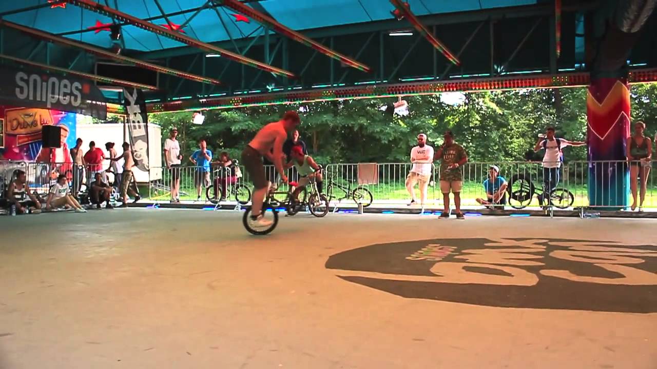 Rayk Hahne- 3rd Place AM Flatland Bmx Cologne