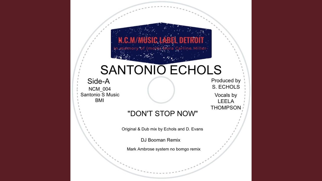 Don't Stop Now (Mark Ambrose System No Bongo Mix)