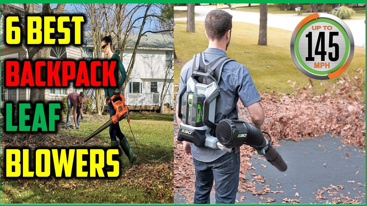✅Best Backpack Leaf Blowers Of 2023 | Top 6: Best Backpack Leaf Blowers In 2023 - Reviews