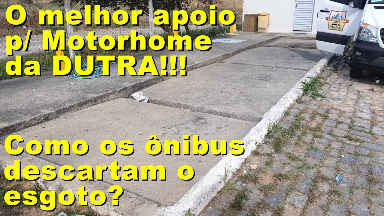 O Melhor APOIO para Motorhome na Dutra! Valeu Viação Gontijo!