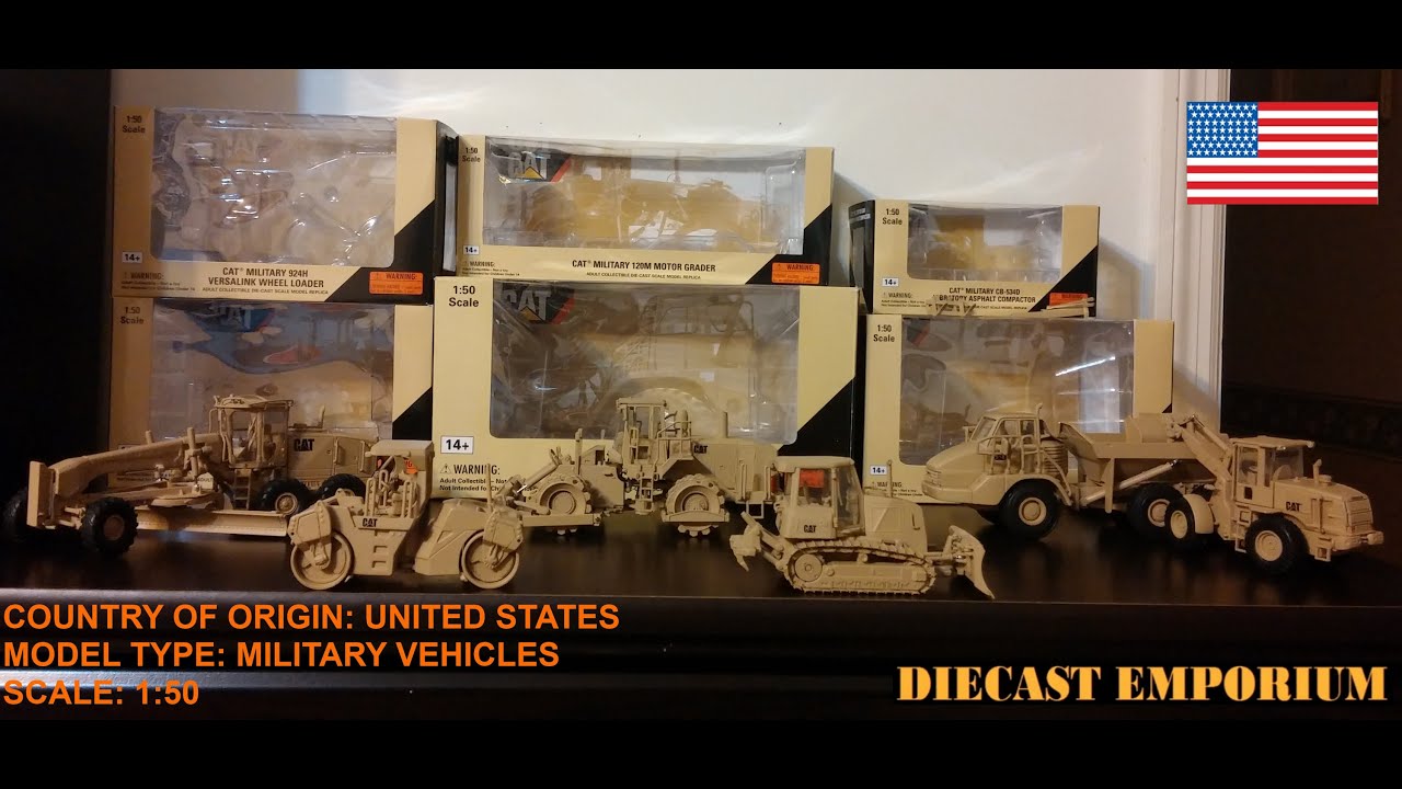Norscot Caterpillar Defense Model Collection