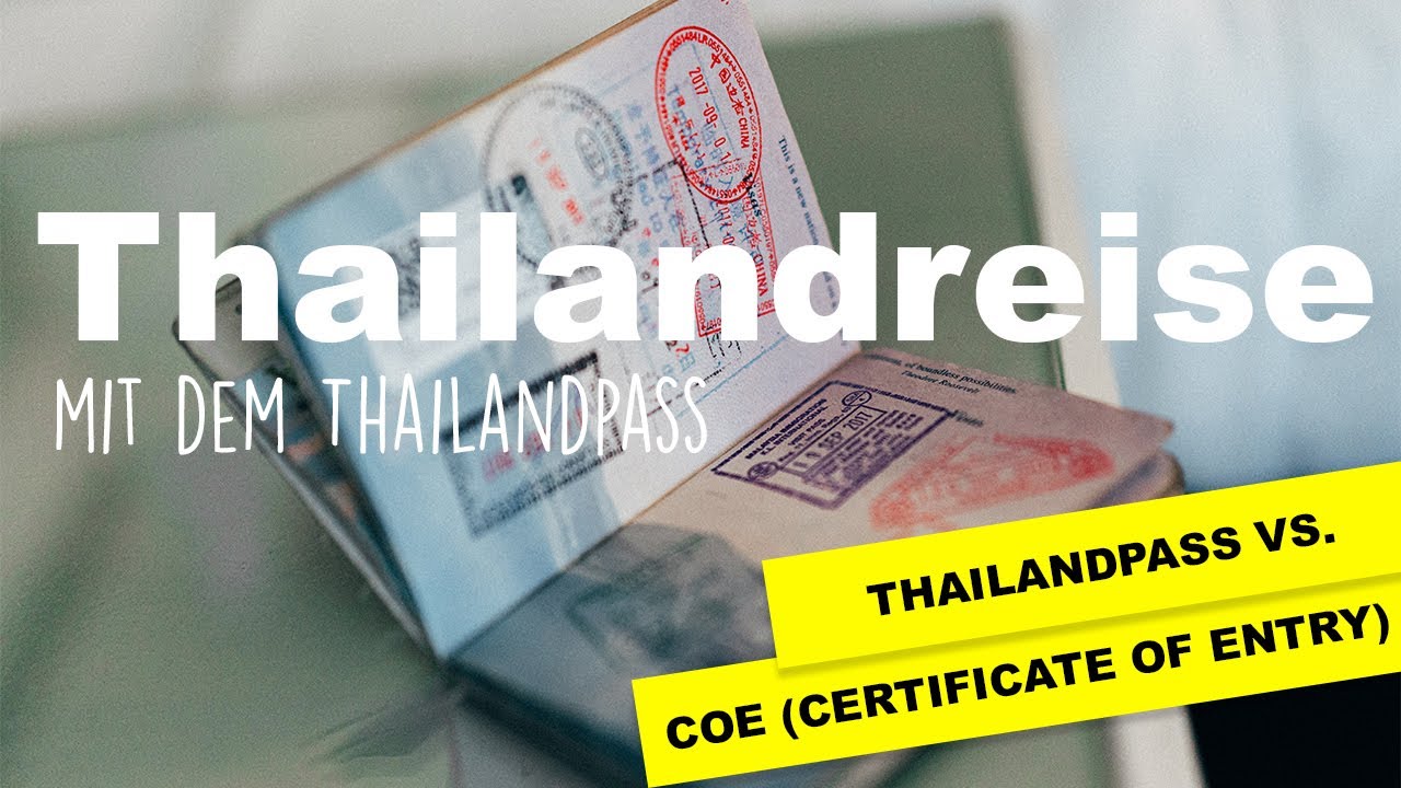 Wir fliegen nach Thailand - mit dem Thailand Pass!
