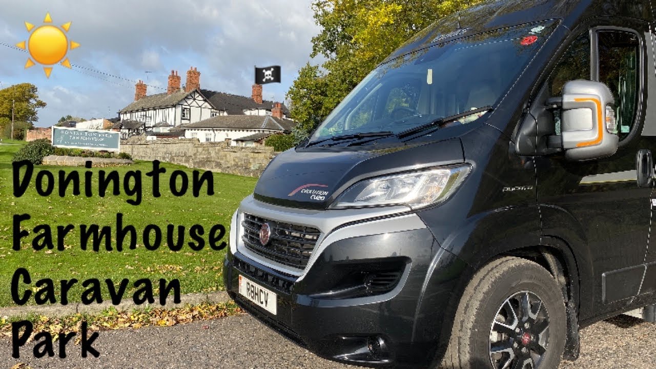 Donington Farmhouse Campsite Tour And A Walk To Melbourne November 2021