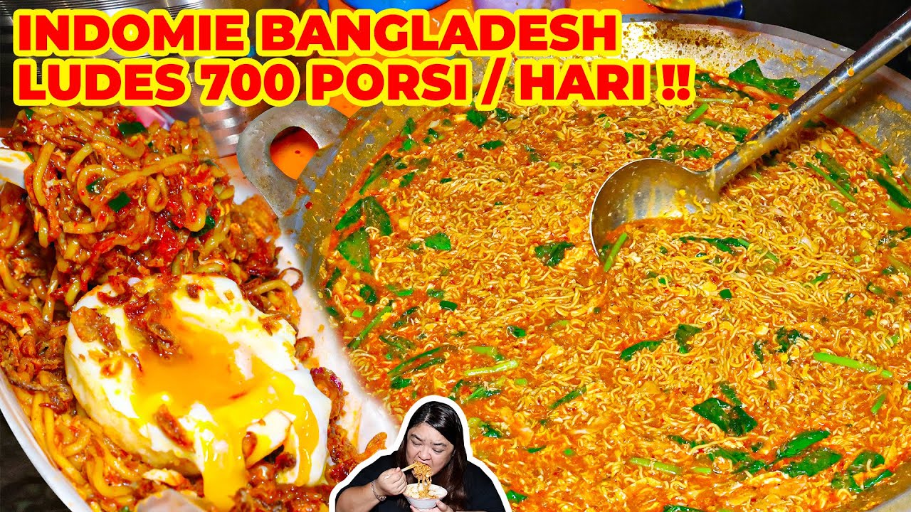 UNIK!! INDOMIE BANGLADESH TAPI RACIKAN ALA ORANG ACEH! BELOM BUKA AJA UDA BANYAK YANG ANTRI!