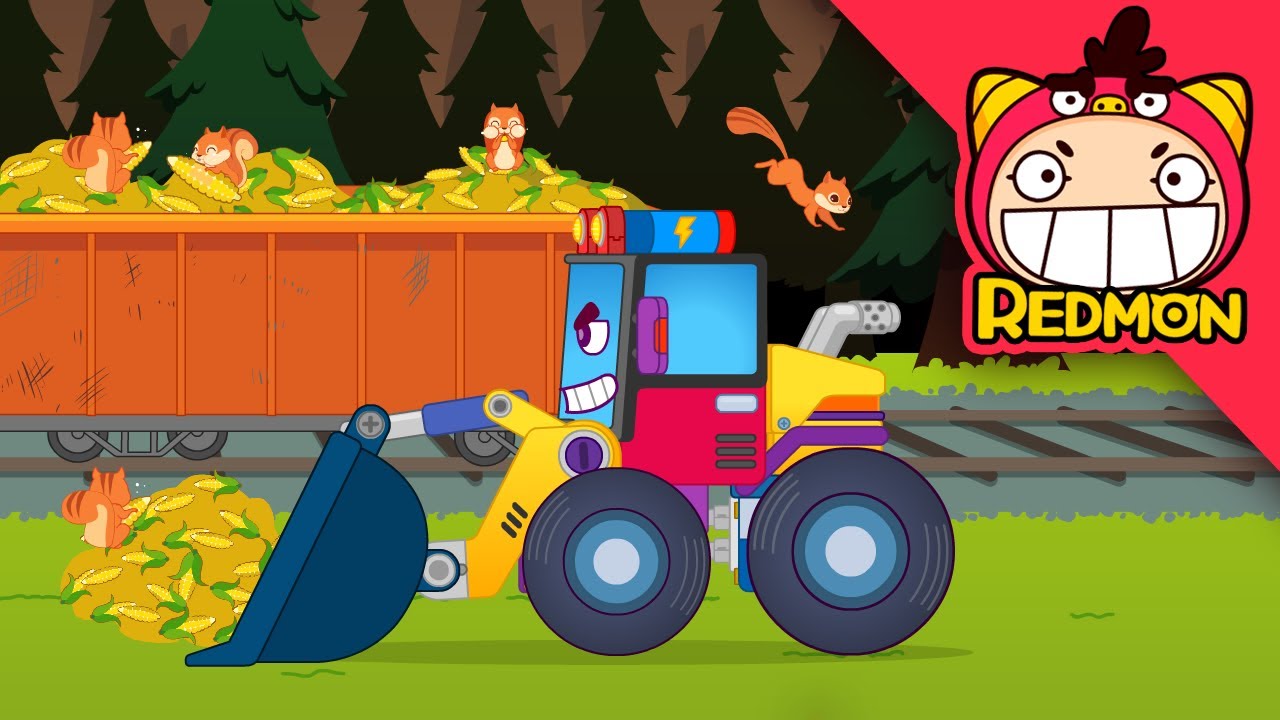 Make a Loader | Vehicle Assembly | 4K cartoon | REDMON