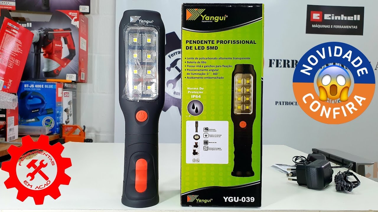 Pendente De Led Profissional YGU039 Yangui (Pendente De Luz Lanterna Automotiva)
