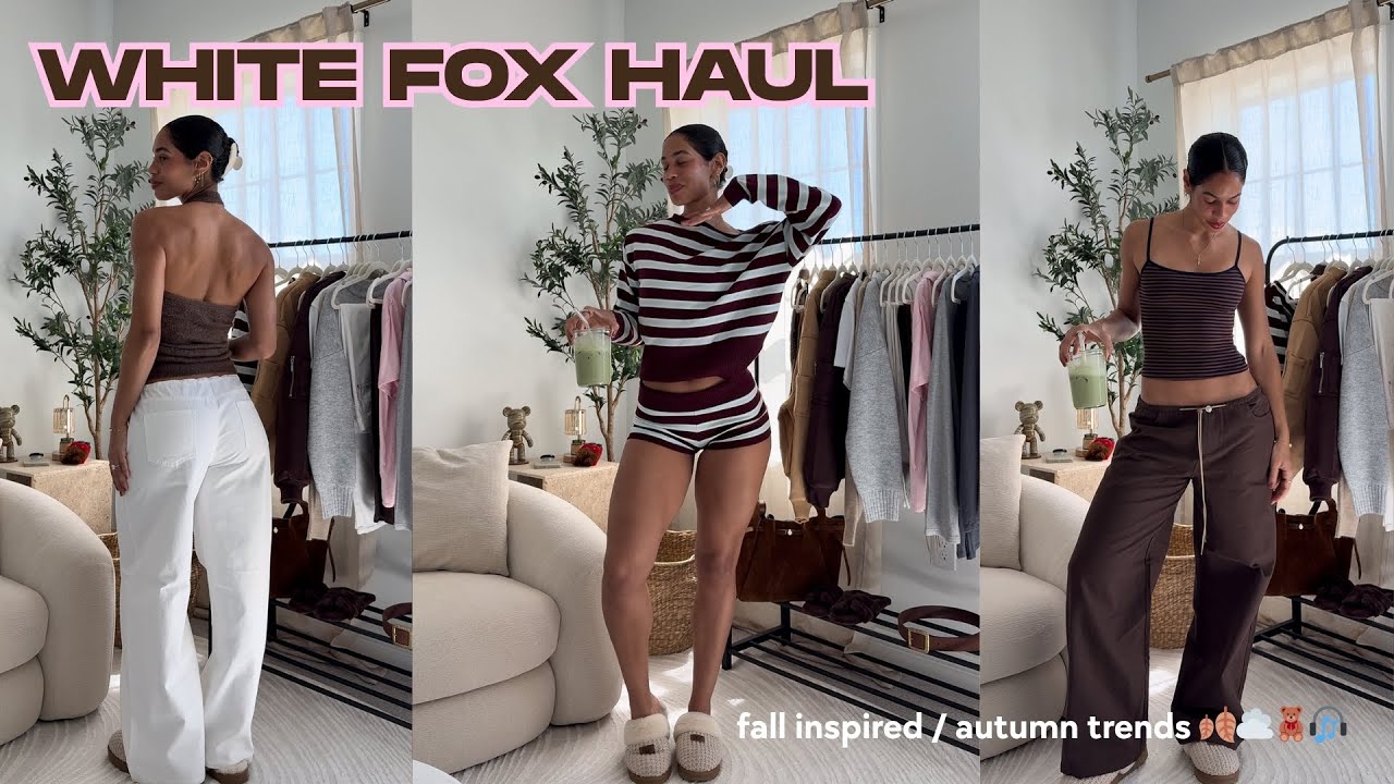 Примерка White Fox — вдохновлено осенью