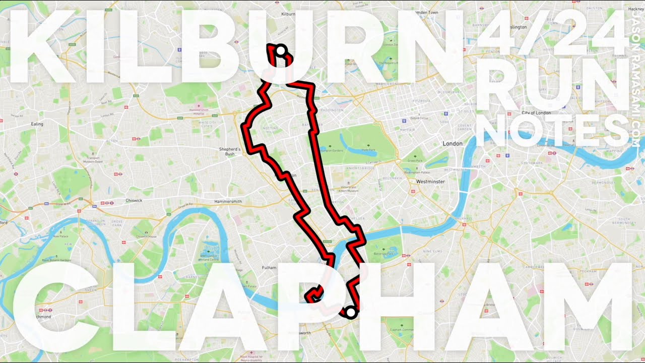 RunNotes: Clapham to Kilburn (and back via Grenfell)