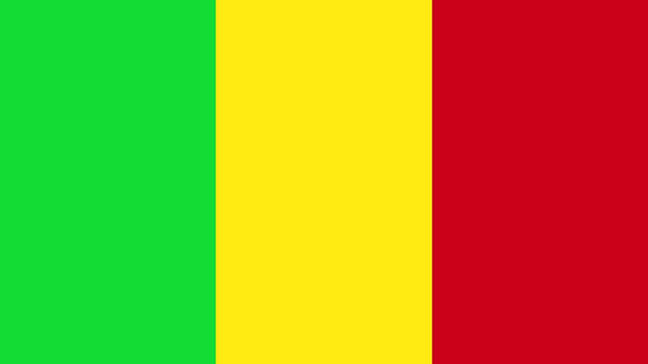 Bandera e Himno Nacional de Malí - Flag and National Anthem of Mali