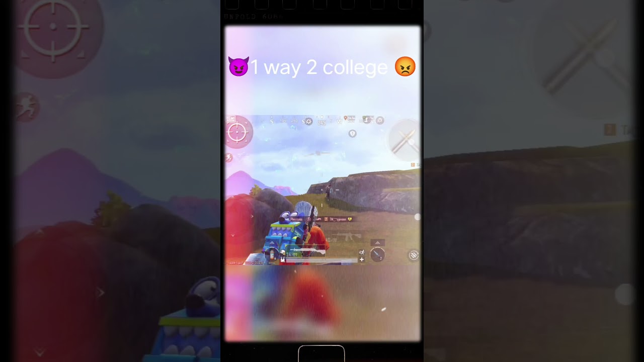 college 1vs2  BGMI YouTube views short 