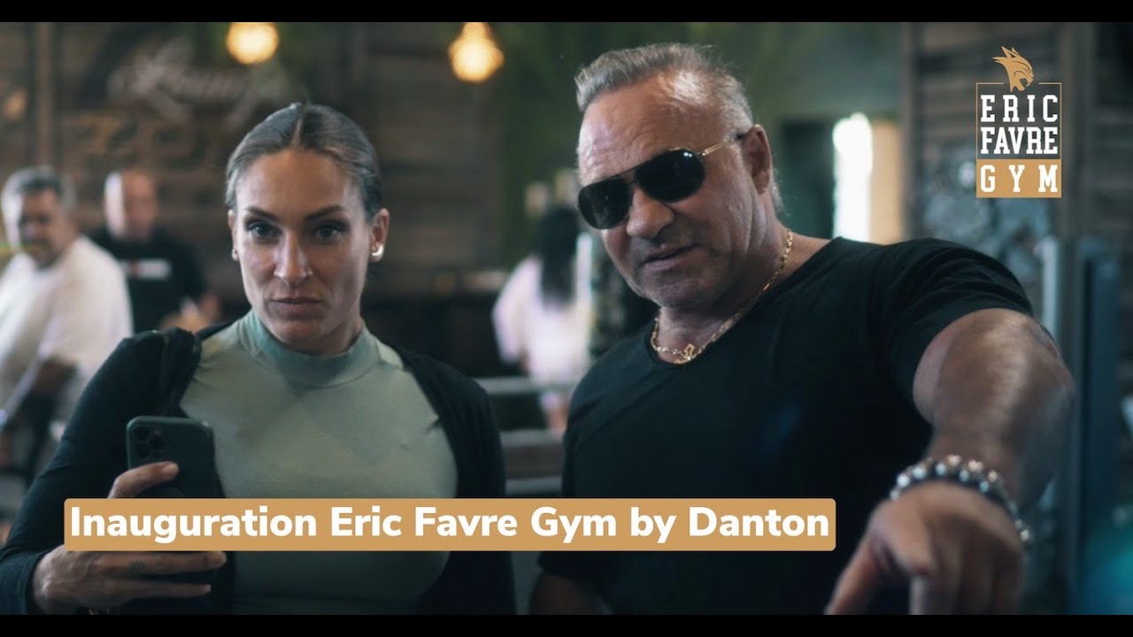 Inauguration ERIC FAVRE GYM BY DANTON