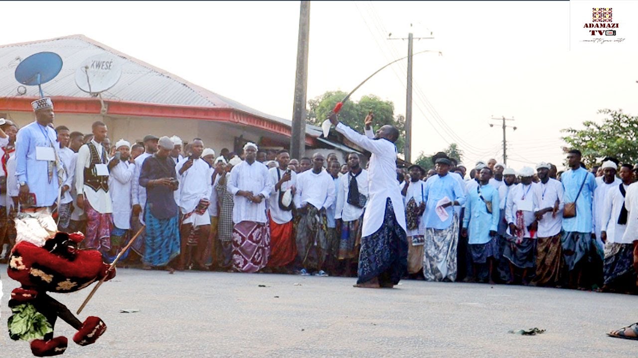 EKPE - Thousands Watched As Spiritual Ekpe Man Communicated With The Spirits @Nkot Mbok Festival
