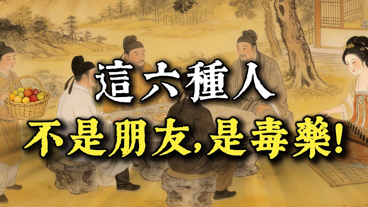 這六種人，不是朋友，是毒藥！