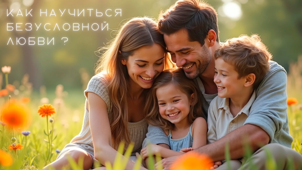 КАК НАУЧИТЬСЯ БЕЗУСЛОВНОЙ ЛЮБВИ?!