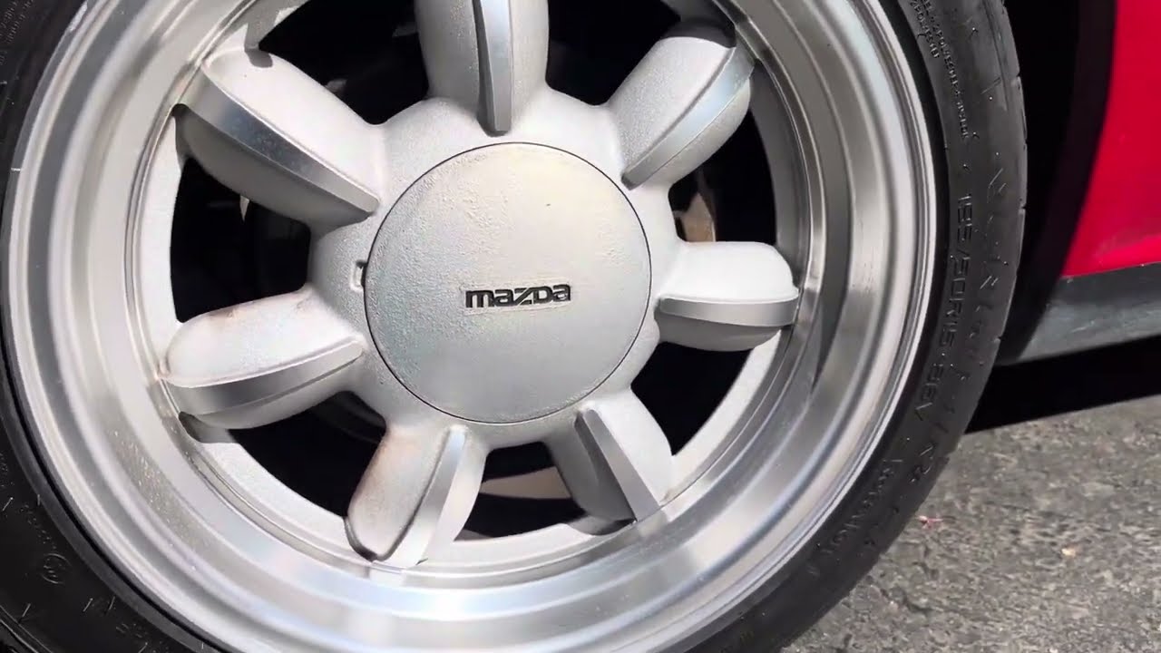 Custom RML 15x8&rdquo; wheels on a 1993 Miata.