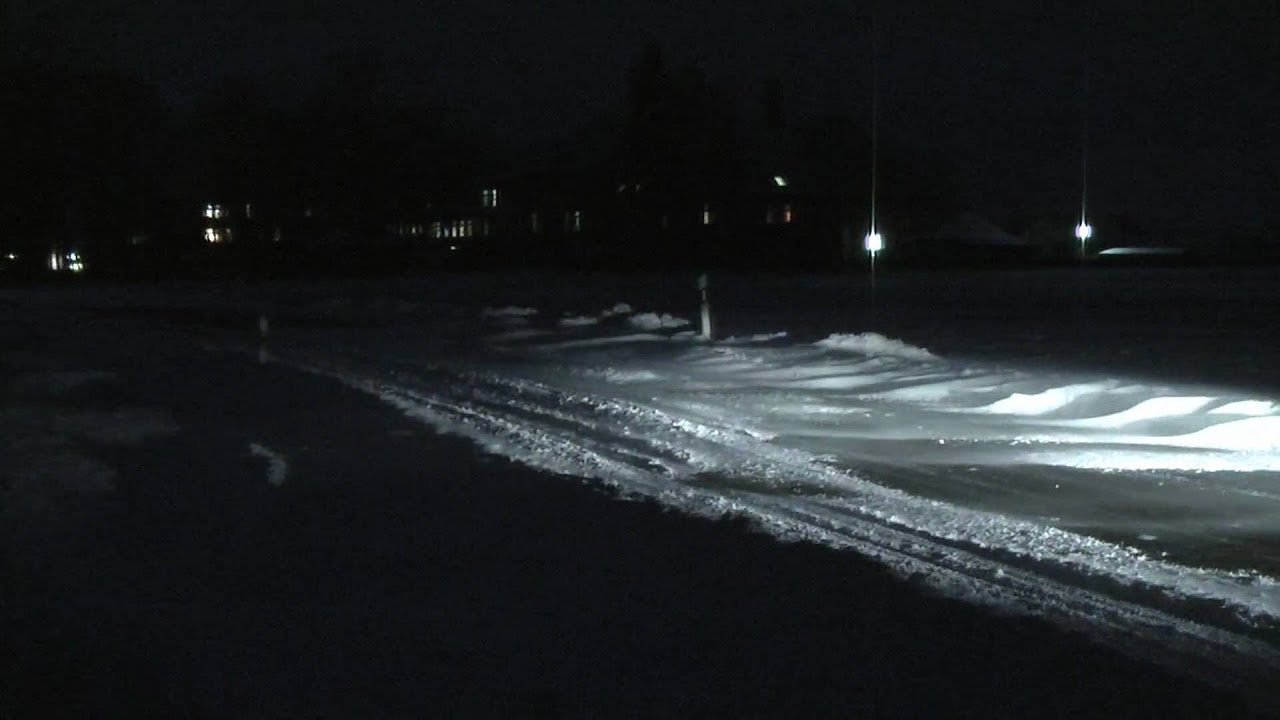 Schneeverwehungen in Schleswig-Holstein