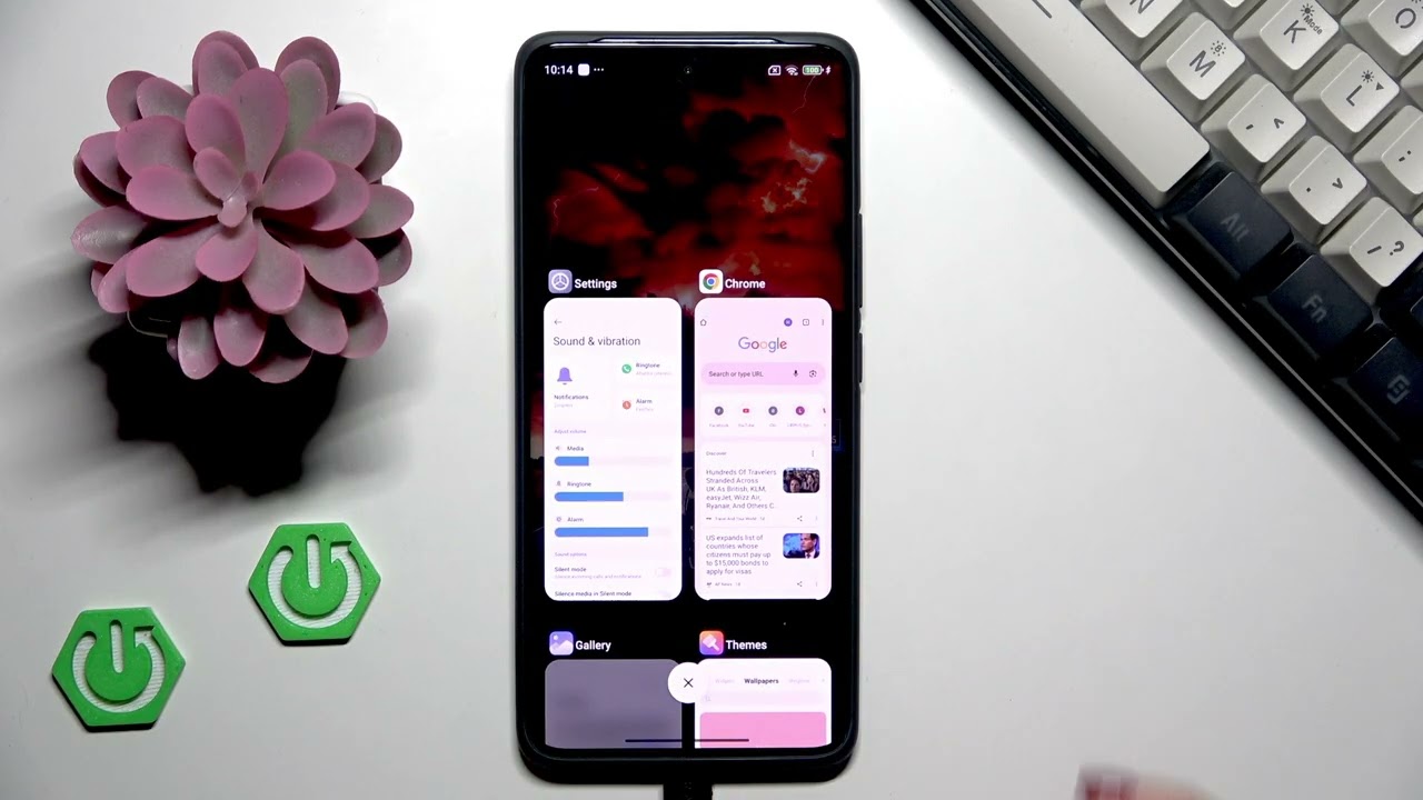 Как закрыть фоновые приложения на REDMI Note 15 5G