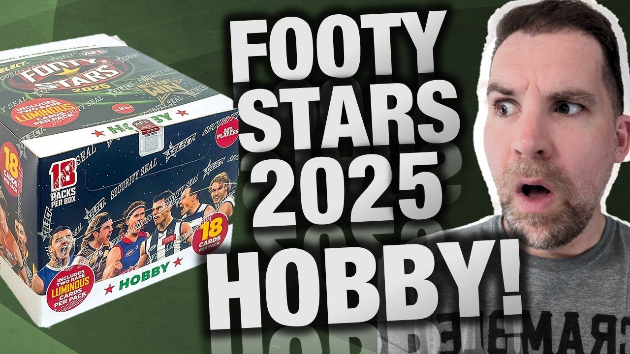 Select AFL Footy Stars HOBBY 2025 Box Break! 🎉🎉