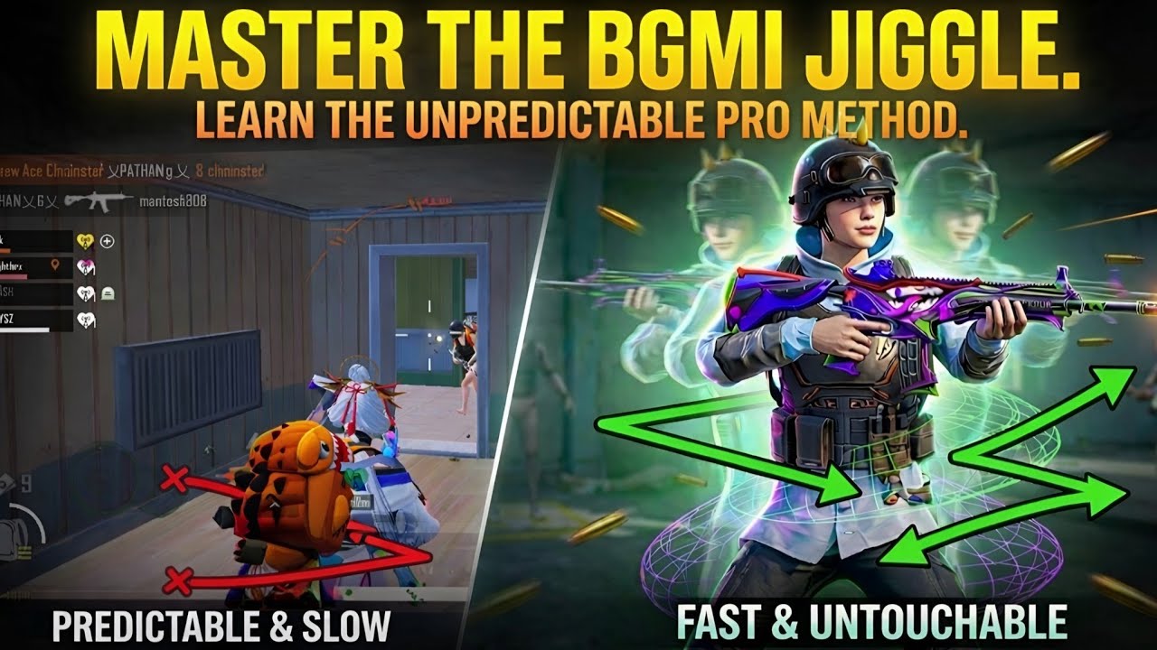 Master the Perfect Jiggle in BGMI (Win More Close-Range Fights Instantly)