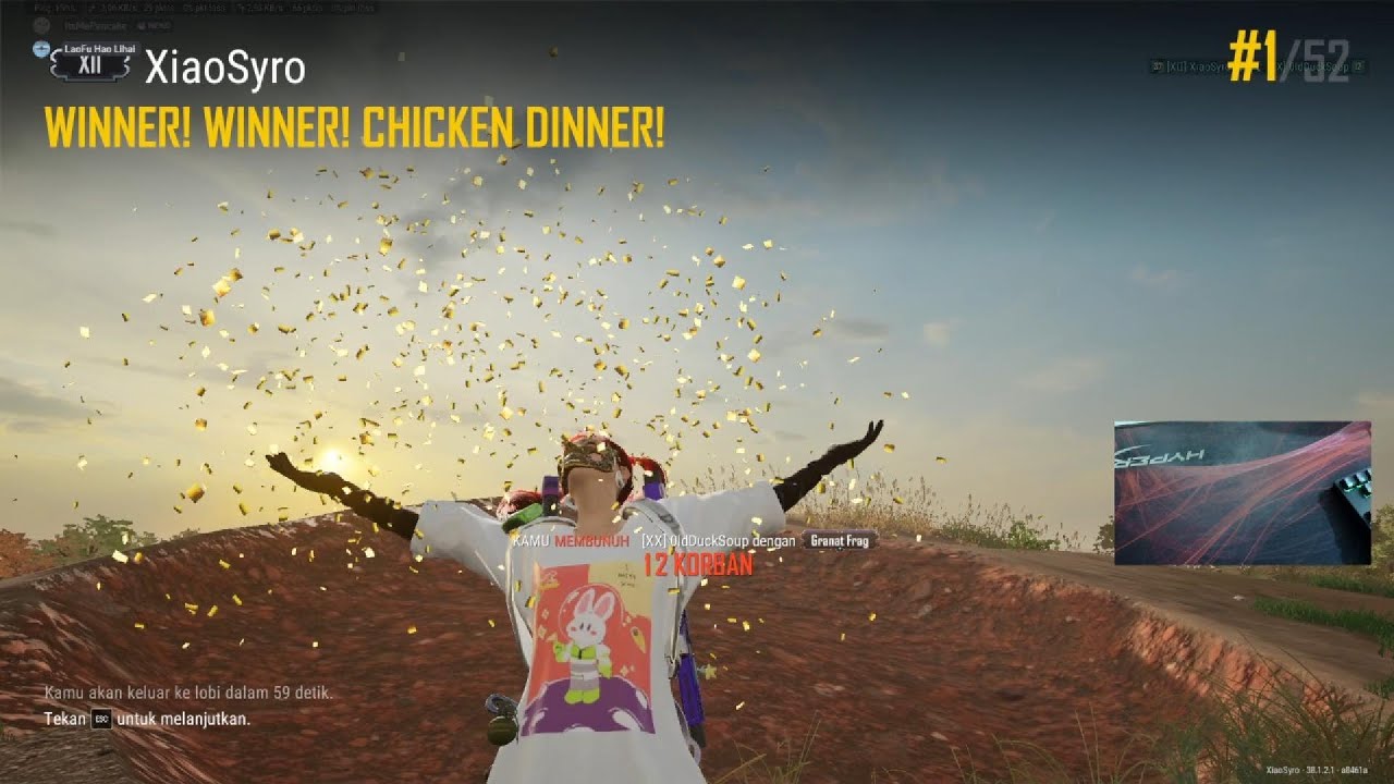 PUBG WWCD TAEGO 12 KILLS?!