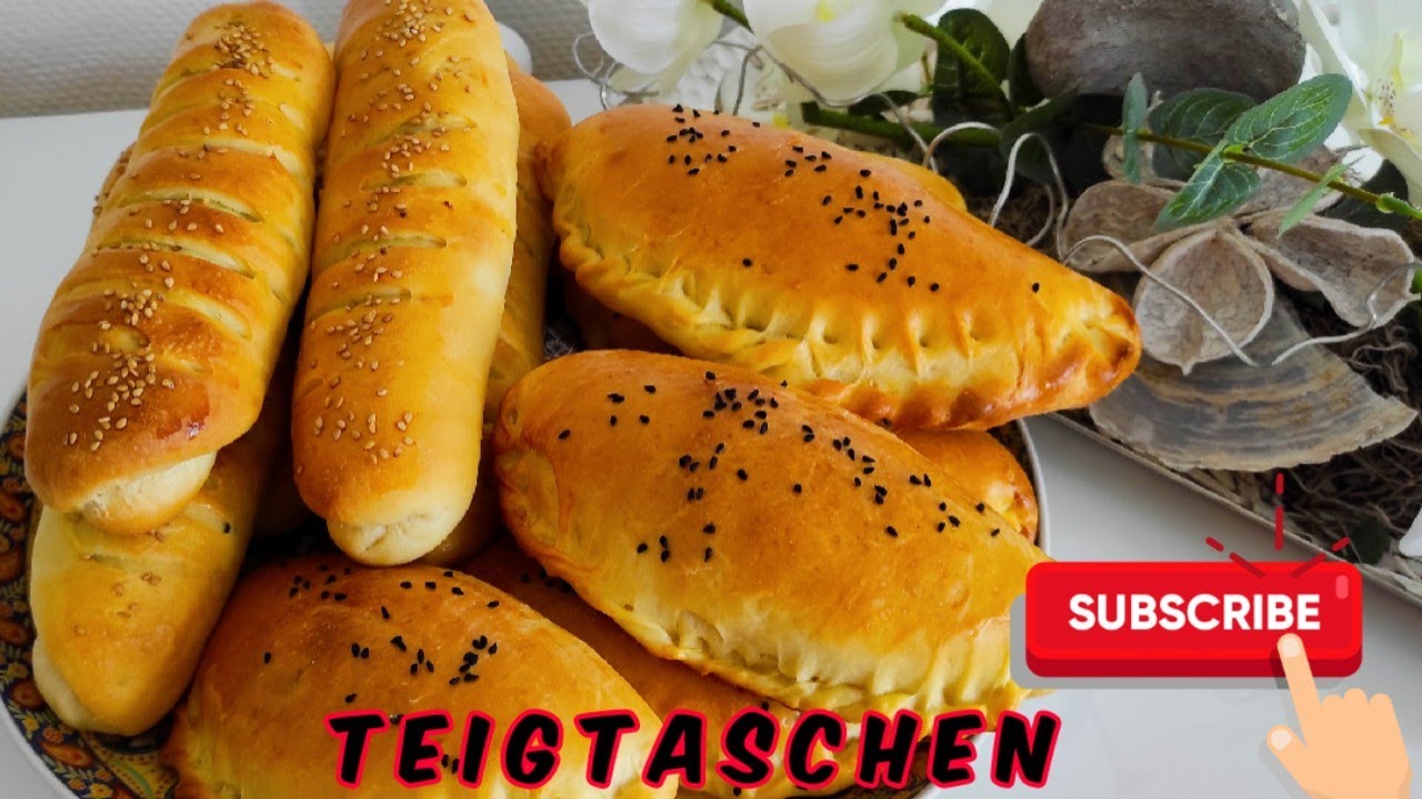 Beste Pogaca Rezept, (Teigtaschen) gefüllt mit Spinat und Hackfleisch  😉