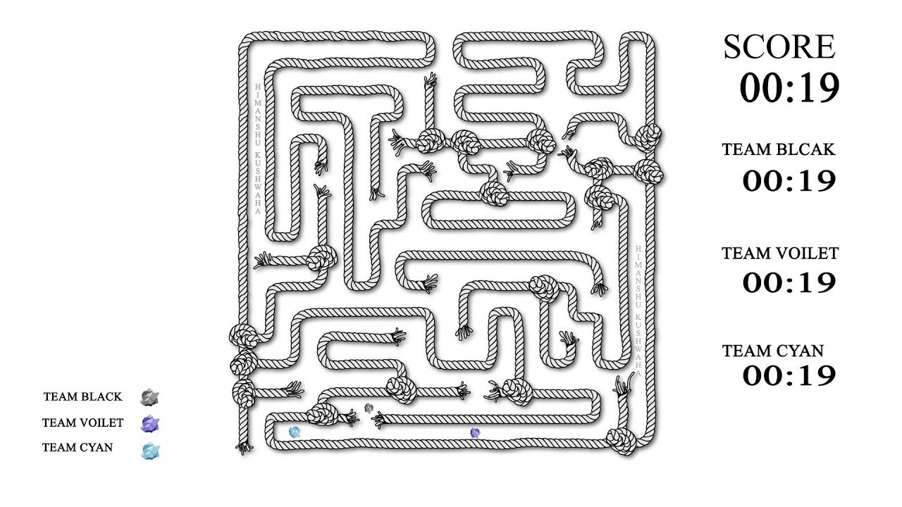 2D MOTION GRAPHICS | Maze Animation