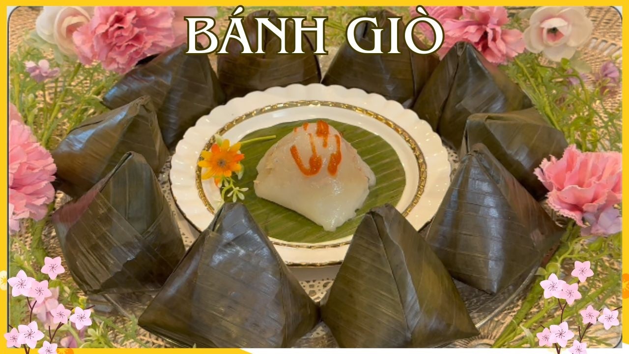 CHIA SẺ CÁCH LÀM BÁNH GIÒ, BÁNH MỀM TAN ĐẬM ĐÀ / VIỆTNAMESE RICE PYRAMID DUMPLING RECIPE #370