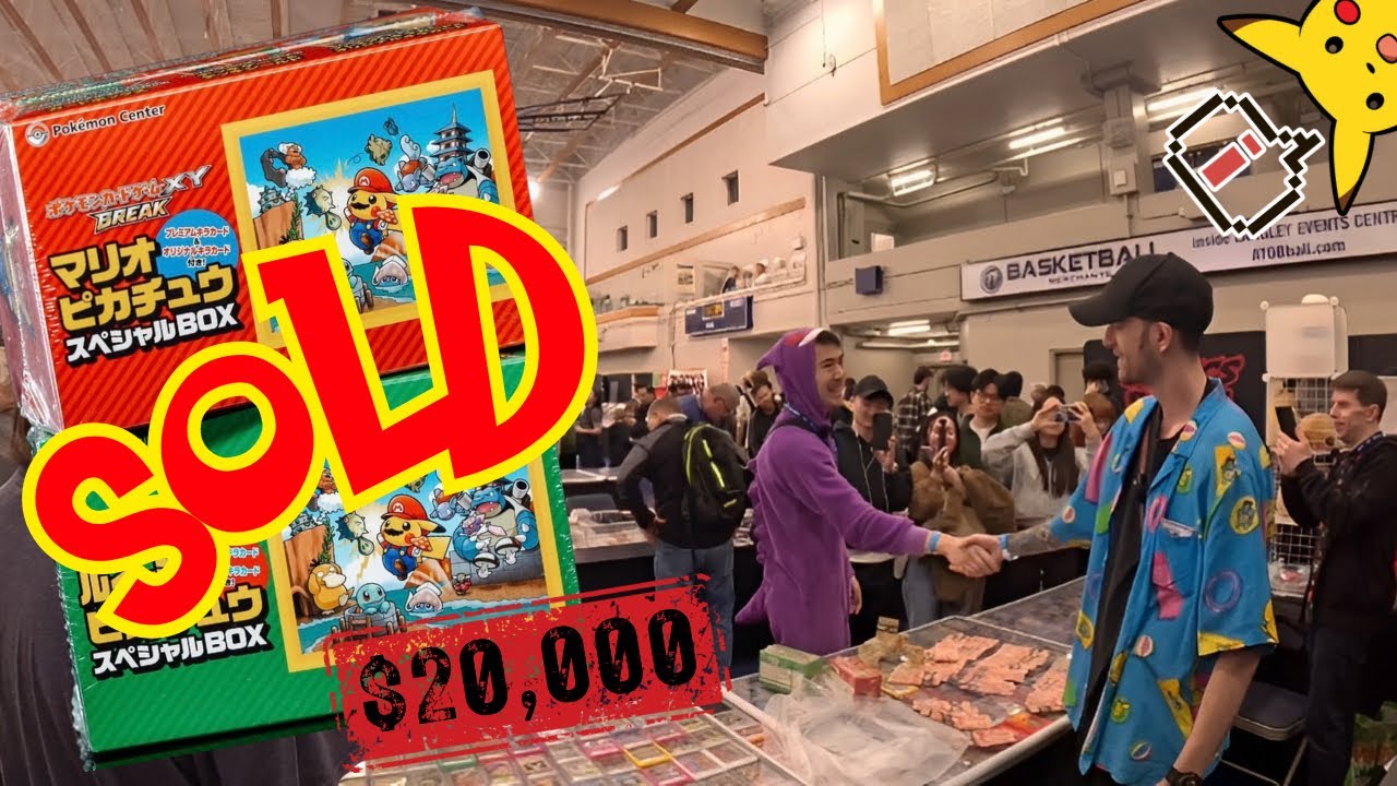 HUGE DEALS at the Langley Card Show! | Vendor POV!