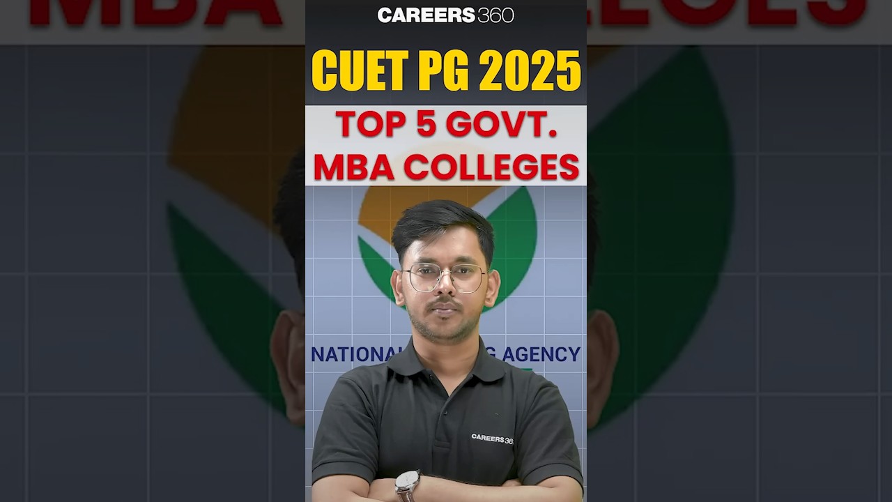 🔥 Top 5 Govt. MBA Colleges CUET PG 2025 | Low Fees & High ROI ✅ #shorts #CUETPG2025 #MBA