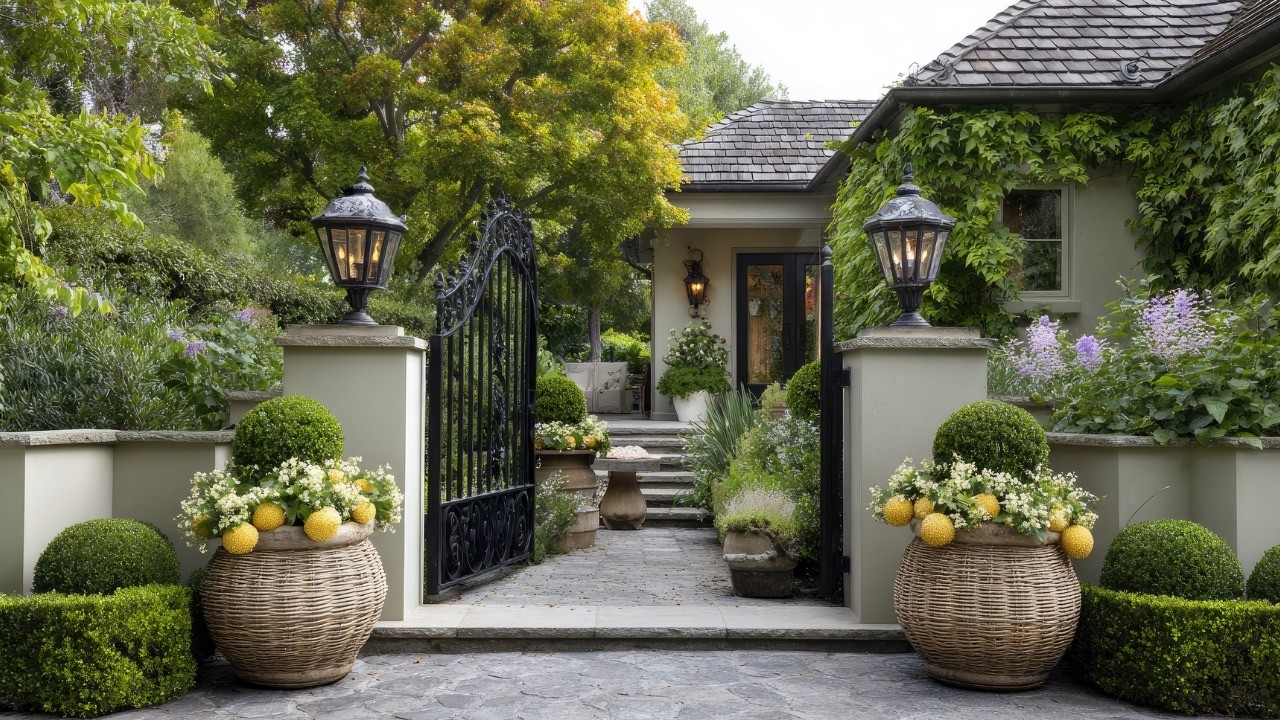 Stunning Small Garden Entryway Ideas on a Budget that Look Cool