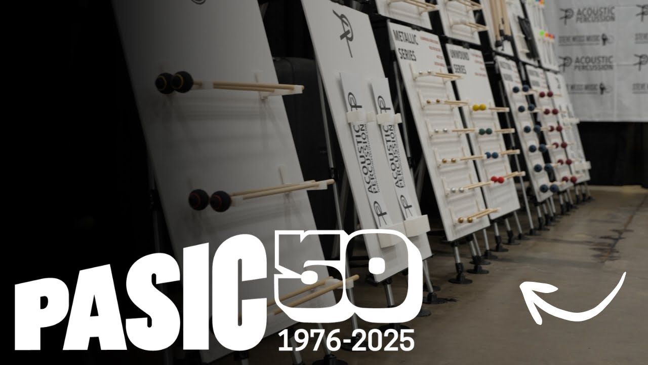 Акустическая перкуссия | Новые палочки и многое другое на PASIC 2025