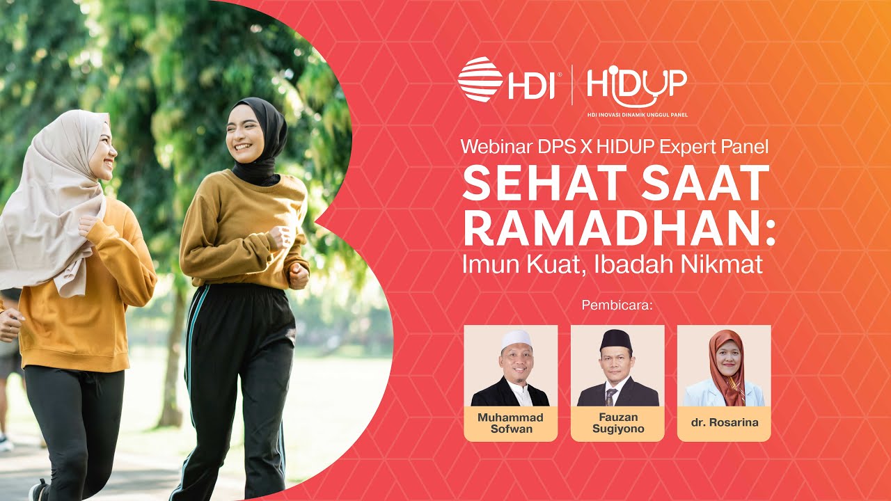 Webinar Sehat Saat Ramadhan: Imun Kuat, Ibadah Nikmat