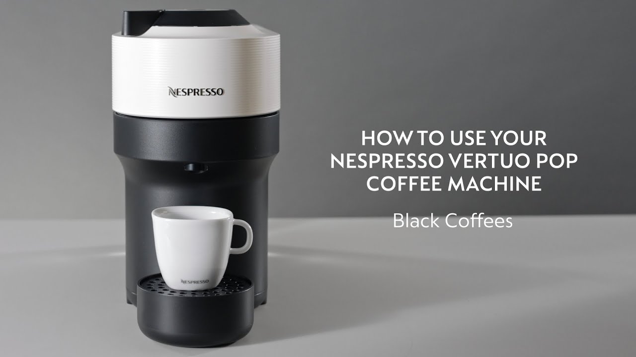 Nespresso - Preparing coffee with Vertuo Pop
