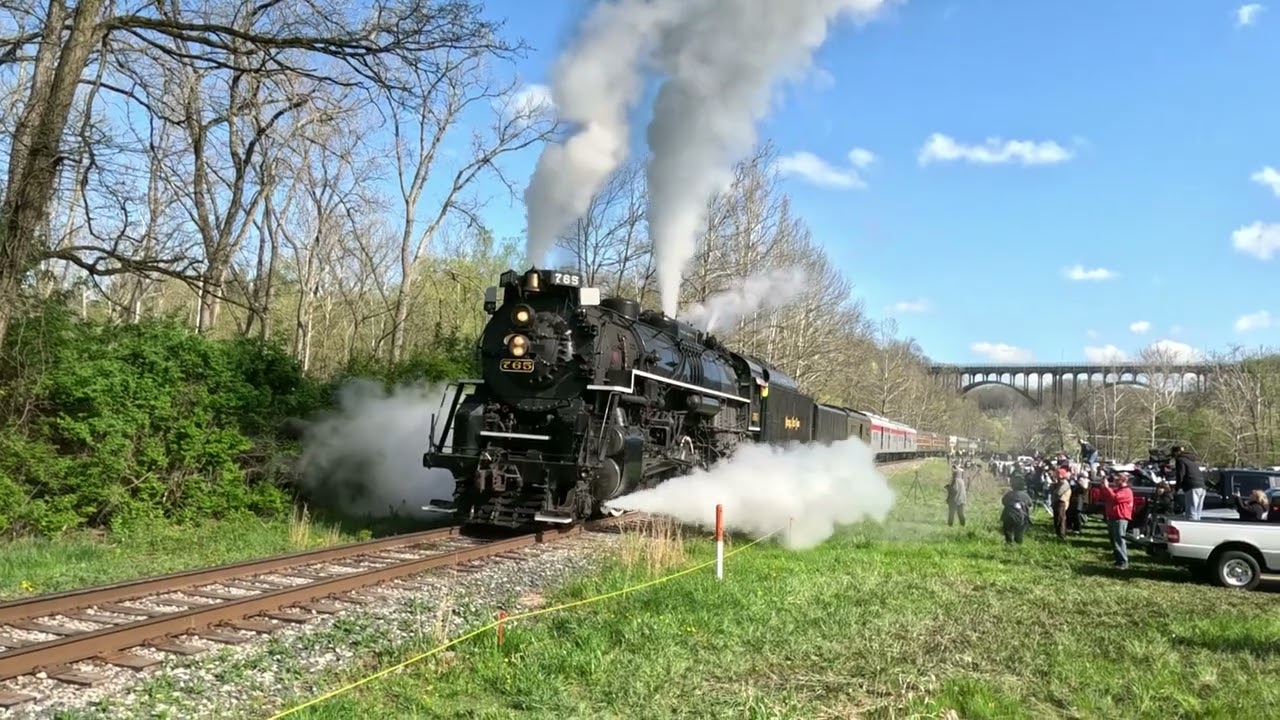 Nickel Plate Road 765 Steam Locomotive in Cuyahoga Valley National Park