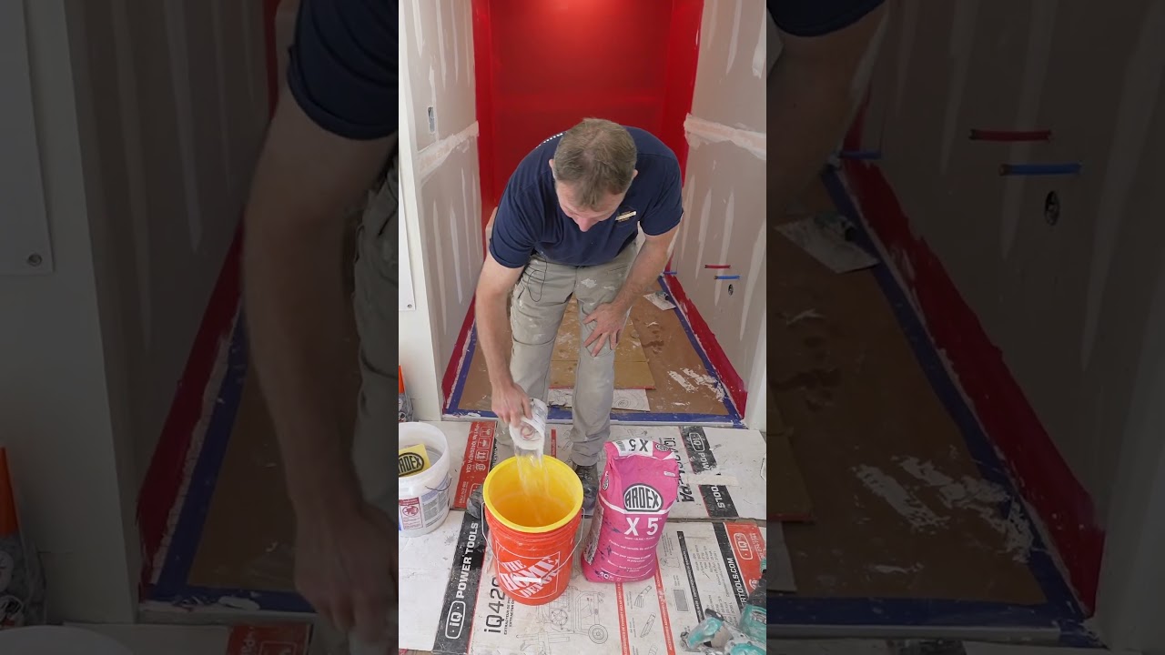 Bucketsaver 🔥🔥 #diy #tile #homeimprovement