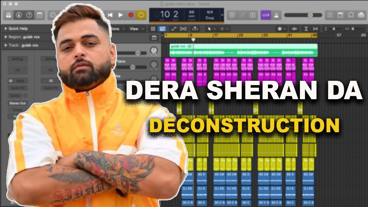 GULAB SIDHU - Dera Sheran Da (Song Breakdown) | Making of the Beat | Jass Sroye | Deconstruction