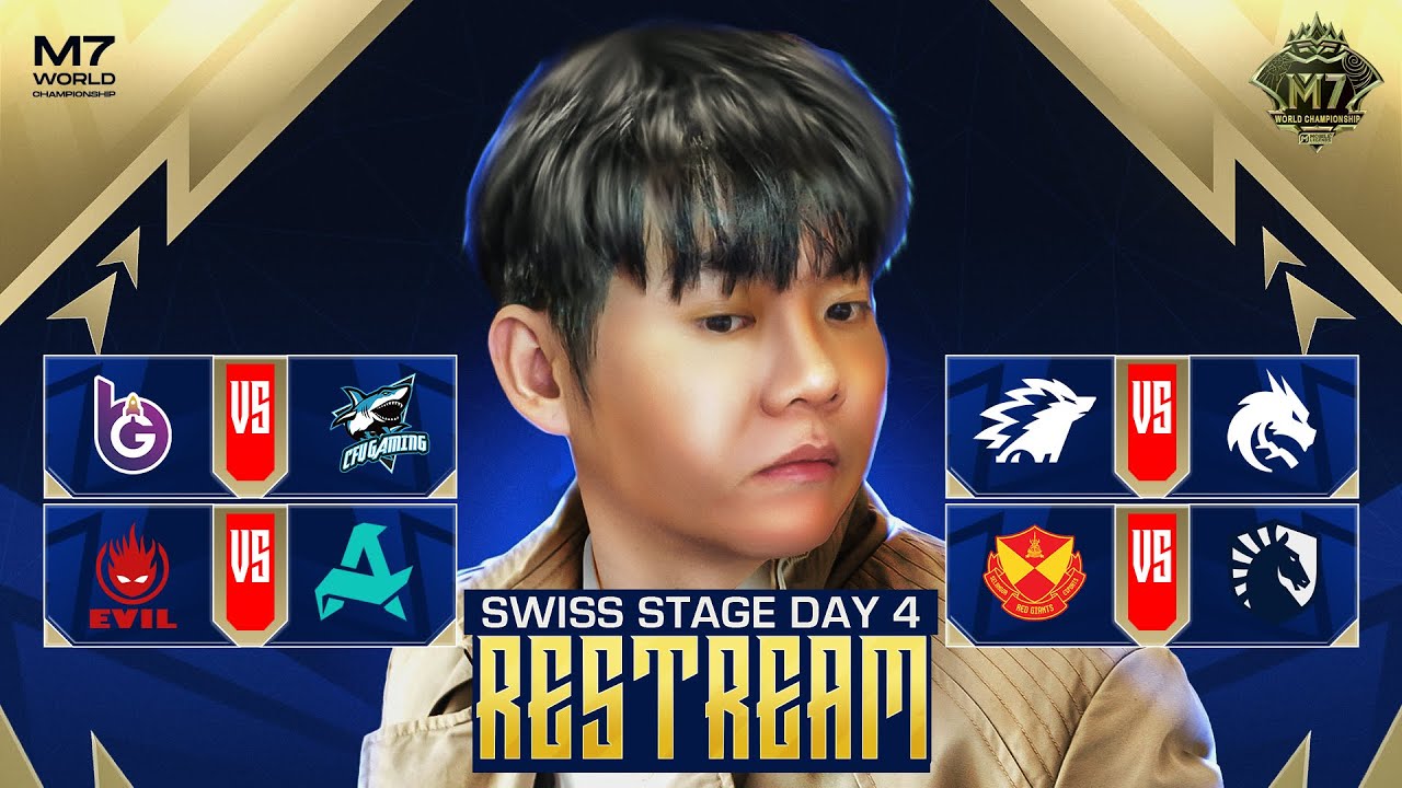 SOKONG SRG DLU JE LAH, SBAB ONIC KALAH HARI INI. SWISS STAGE M7 DAY 4.