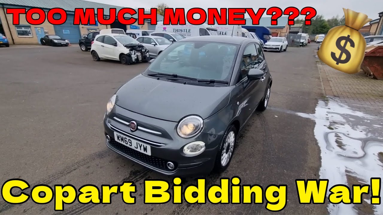 Я переплатил за поврежденный Fiat 500 на аукционе Copart… Стоило ли оно того?!
