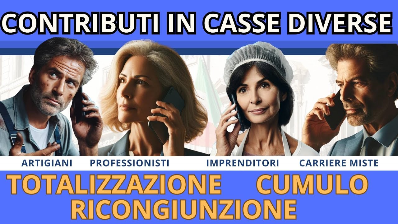 Contributi in più casse previdenziali: Cosa conviene fare?