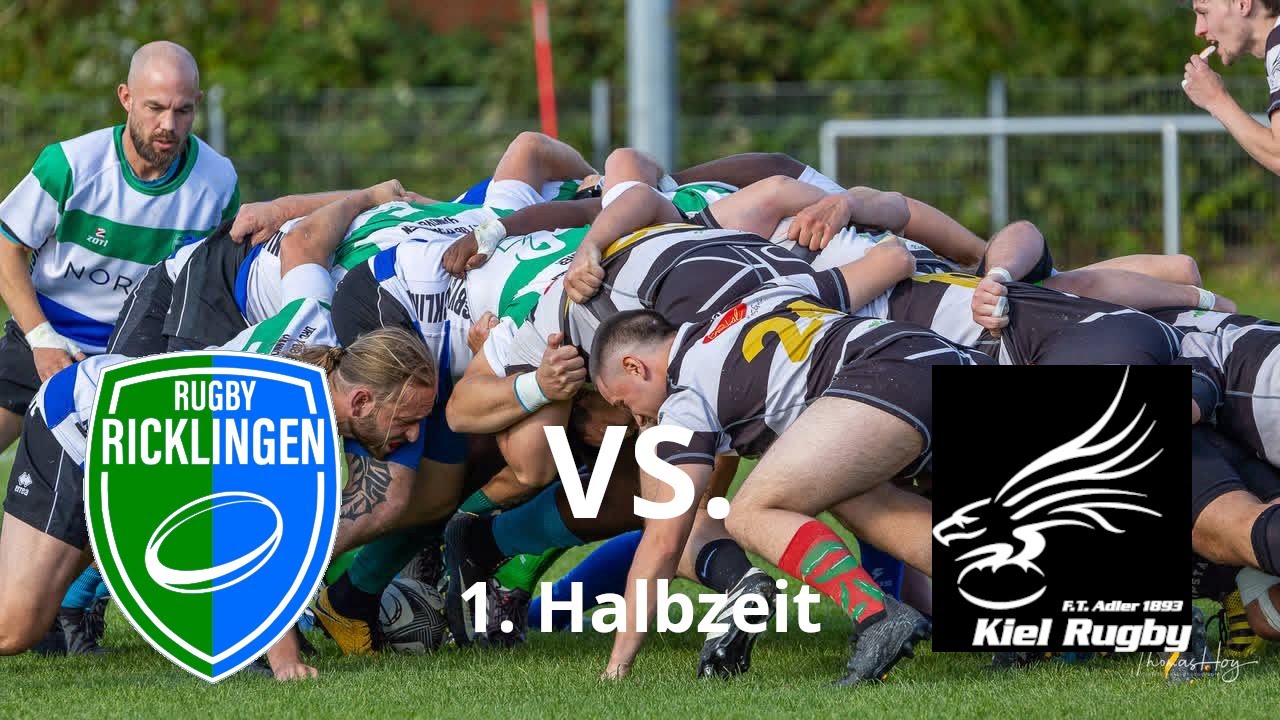 Rugby Ricklingen VS FT Adler Kiel  | 1. Halbzeit | Regionalliga Nord 2025/2026