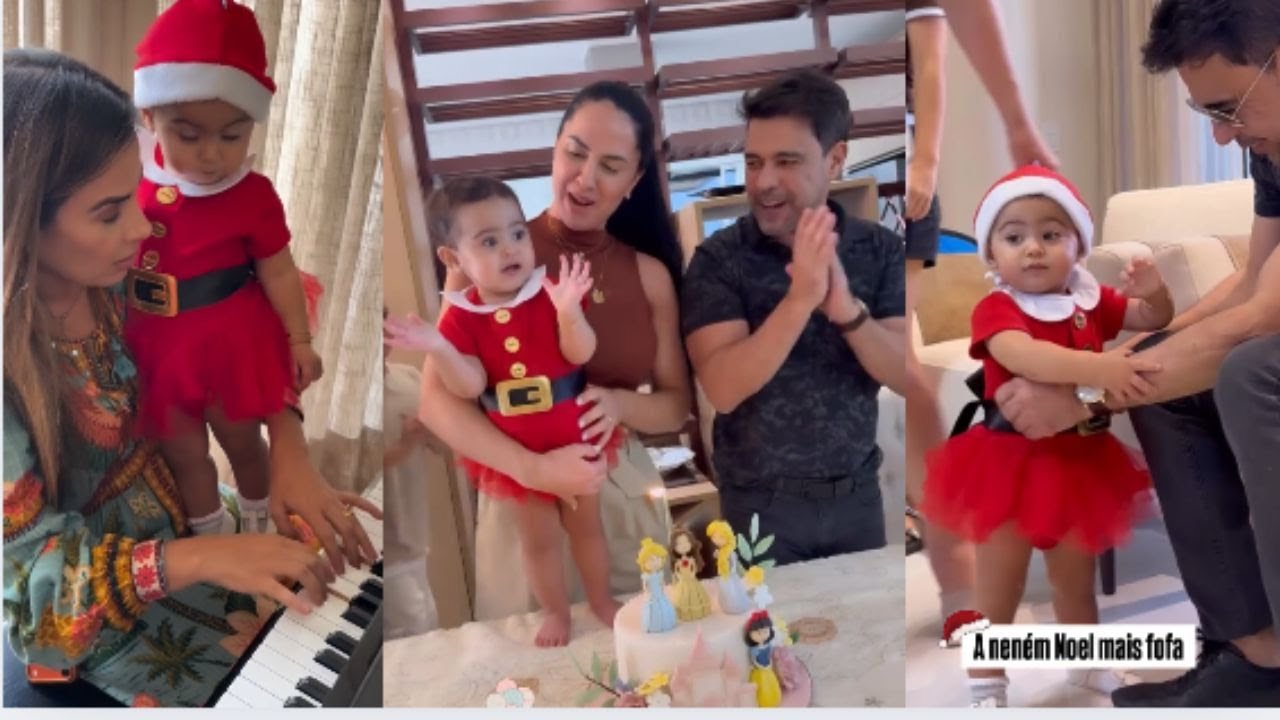 ZEZÉ DI CAMARGO E GRACIELE COMEMORA O ANIVERSÁRIO  DE 1 ANO DA CLARA | JUNTO COM A FAMILIA