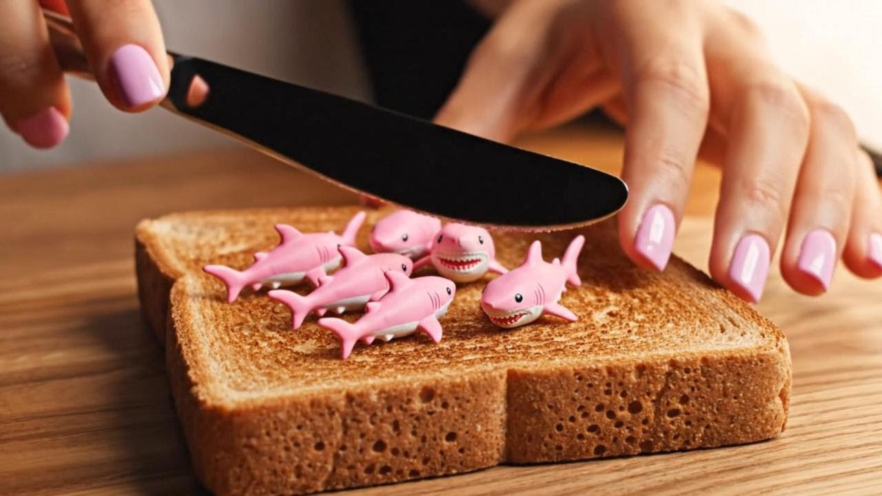 1 Hour AI ASMR Spreading on Toast Compilation – Crystal, Jelly & Fruit Melt Edition