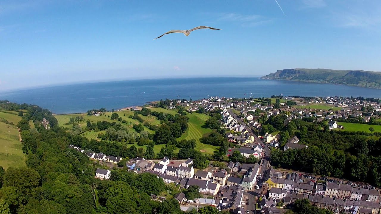 'Cushendall' by Shaun-Paul Linton in 'The Glens of Antrim' N Ireland