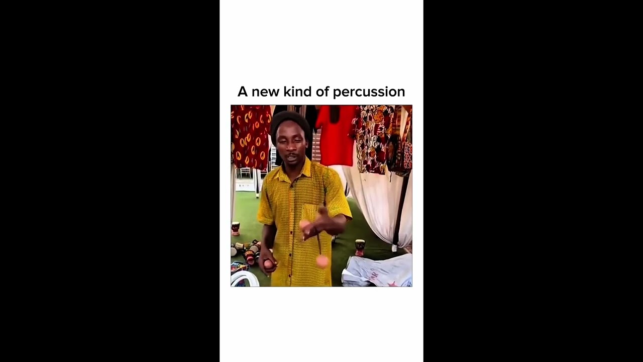 (creds to the original creator) A new type of percussion