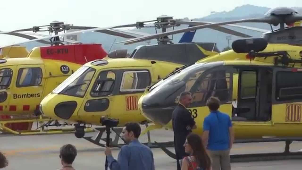 Medios aéreos de Cataluña campaña contra incendios 2015 - Aeropuerto de Sabadell