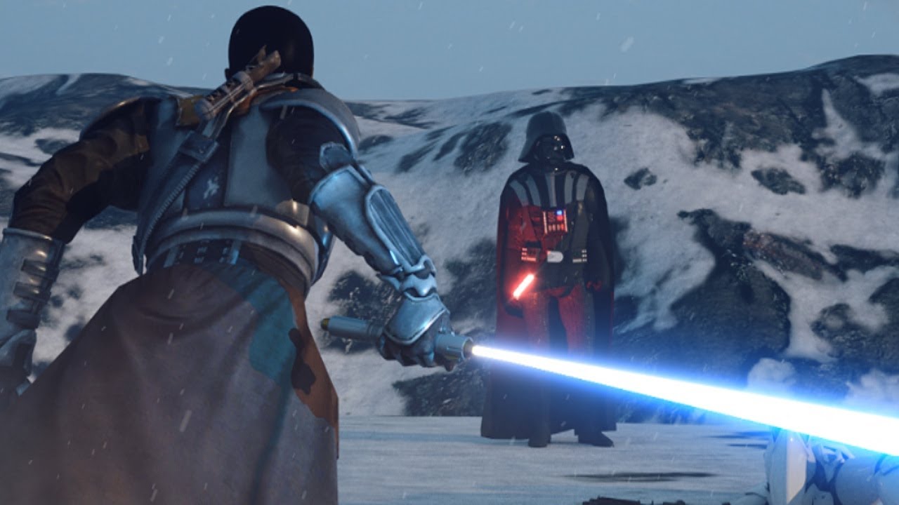 Darth Vader vs Chirrut Imwe | Hunt for the Jedi
