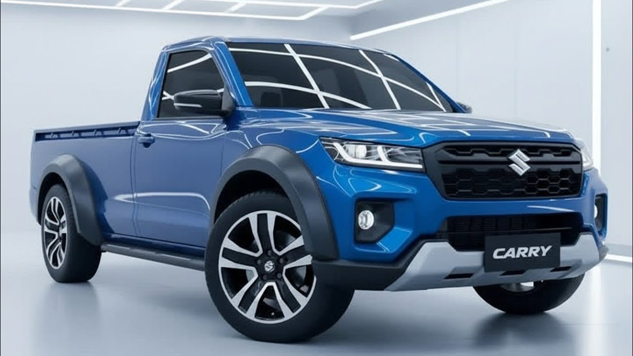 Первый взгляд на пикап Suzuki Carry 2026 года – вы не поверите цене!