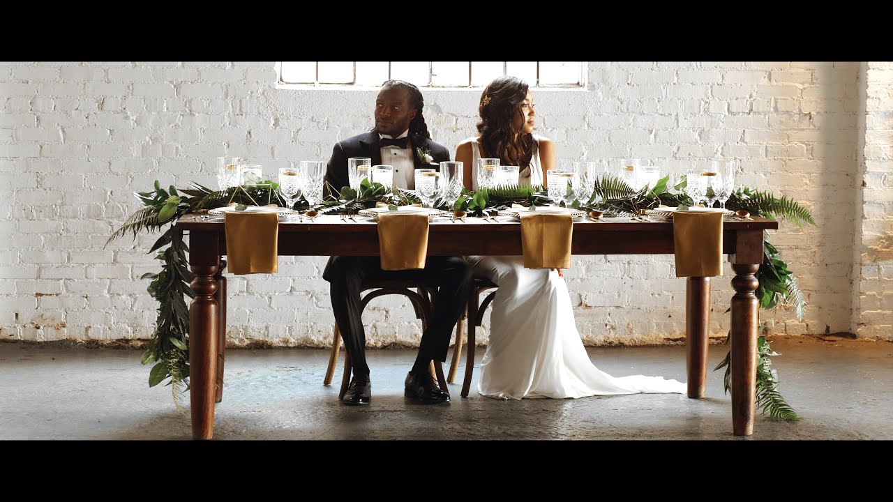 Octavia + Timothy | A Modern Minimalist Styled Wedding | The Brickyard | Atlanta Wedding