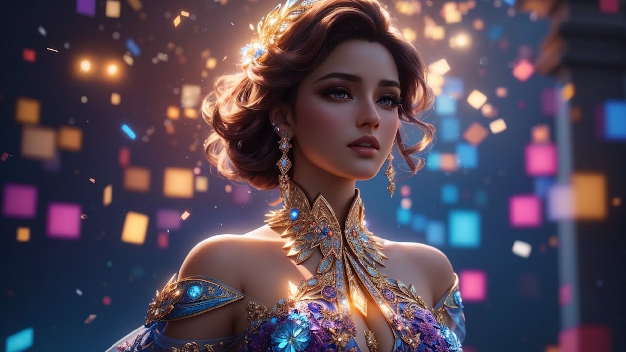 Stunning Art of Gorgeous Ladies in Colorful Dresses by AI! 👗🎨